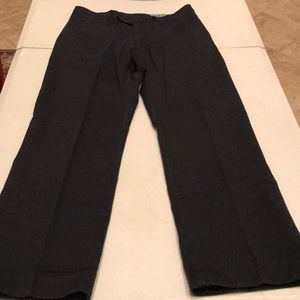 Lee black size 6 midrise straight leg pants